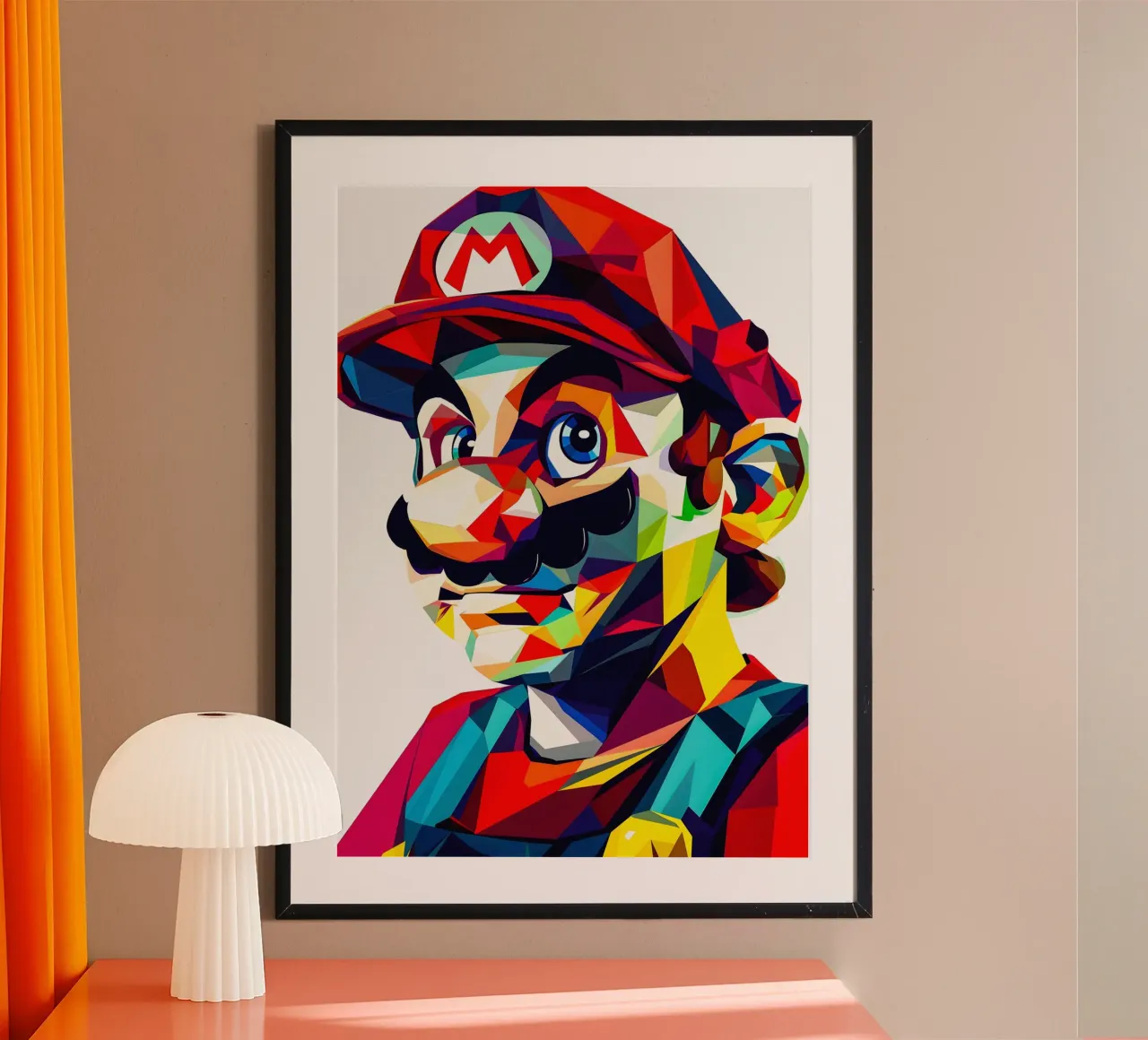Wpap Mario poster da HopeStudio