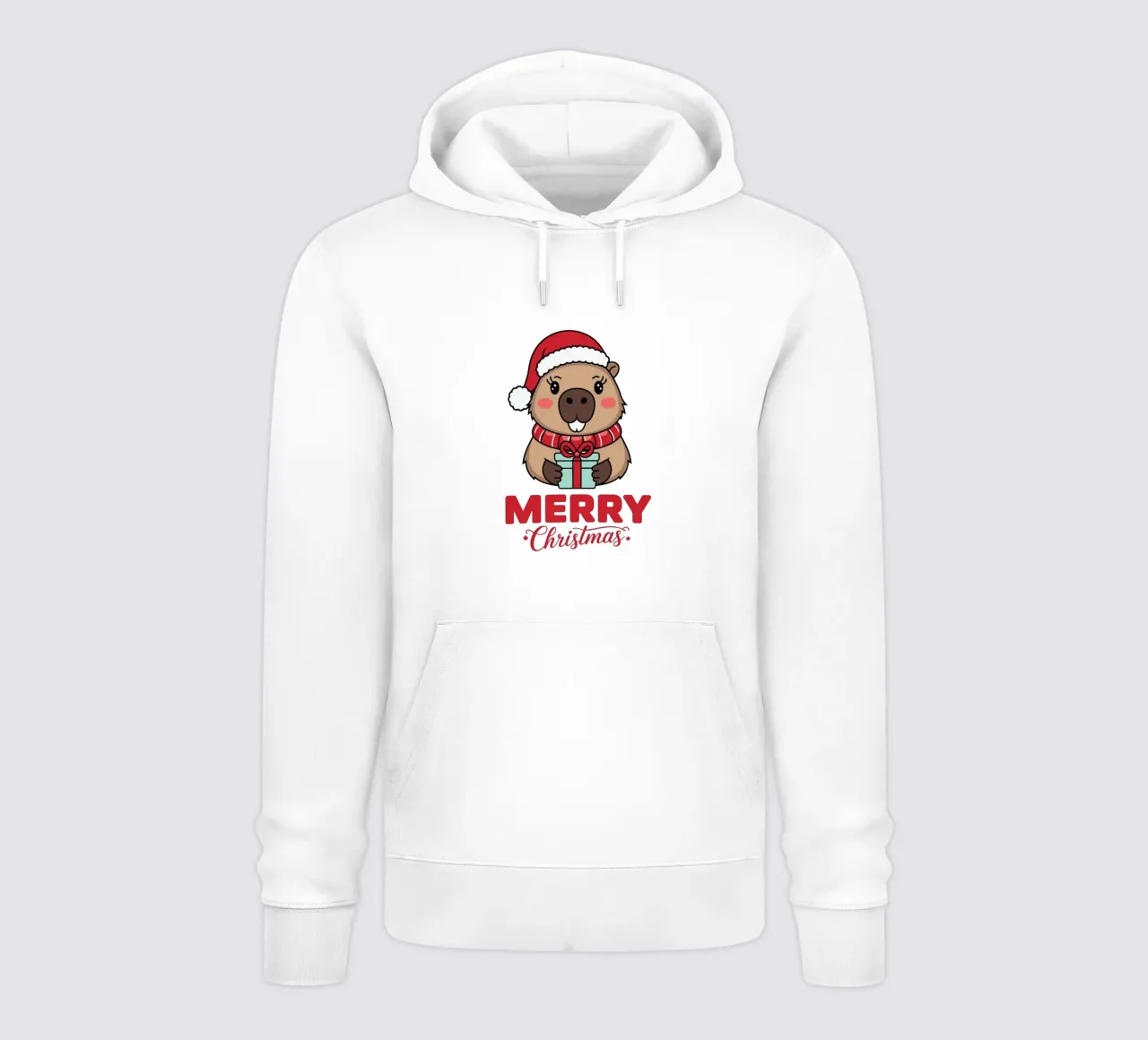 Merry Christmas felpa con cappuccio da edsonramosart