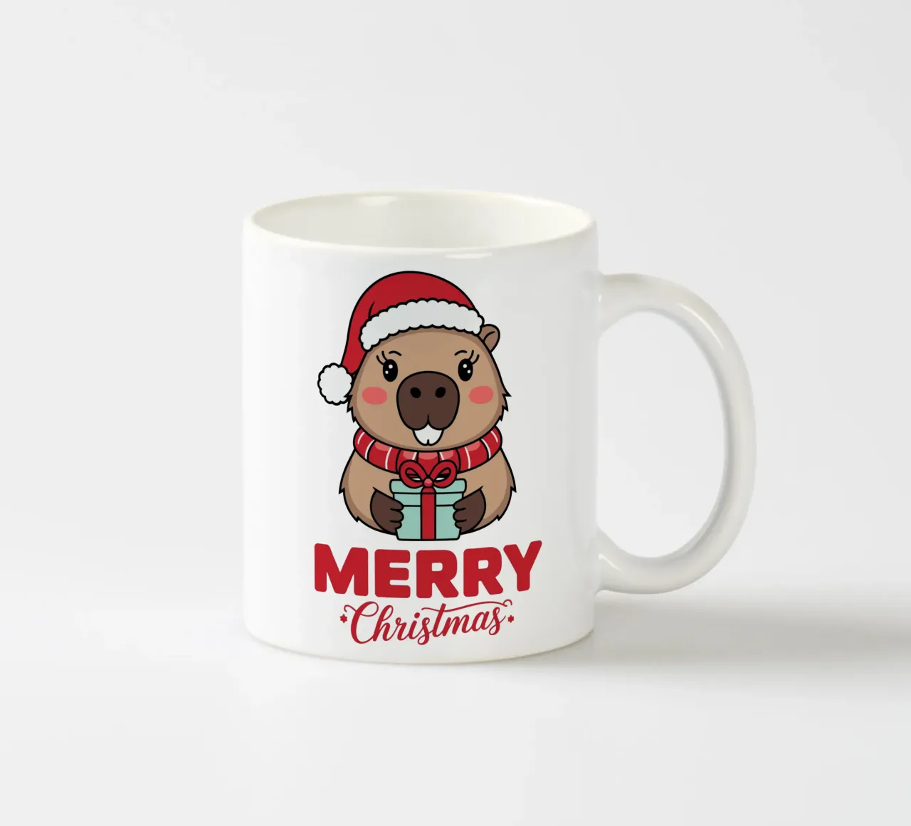 Merry Christmas tazza in ceramica da edsonramosart