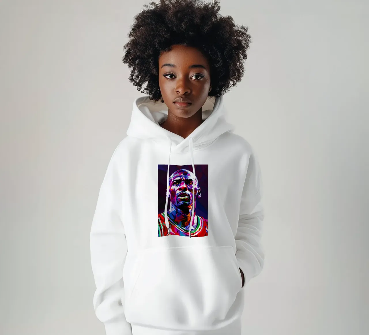 Michael Jordan sudadera con capucha de HopeStudio