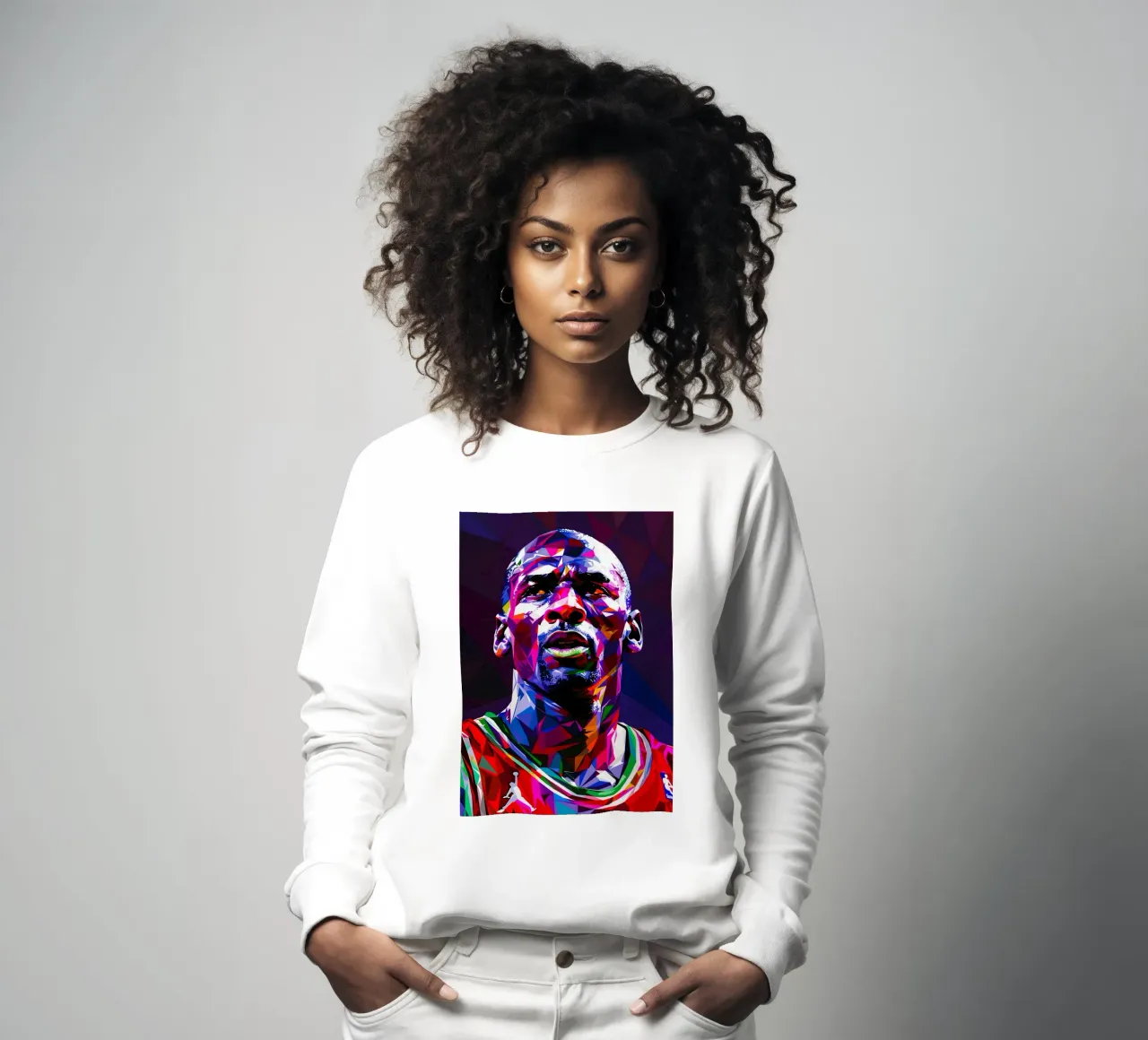 Michael Jordan sweatshirt van HopeStudio