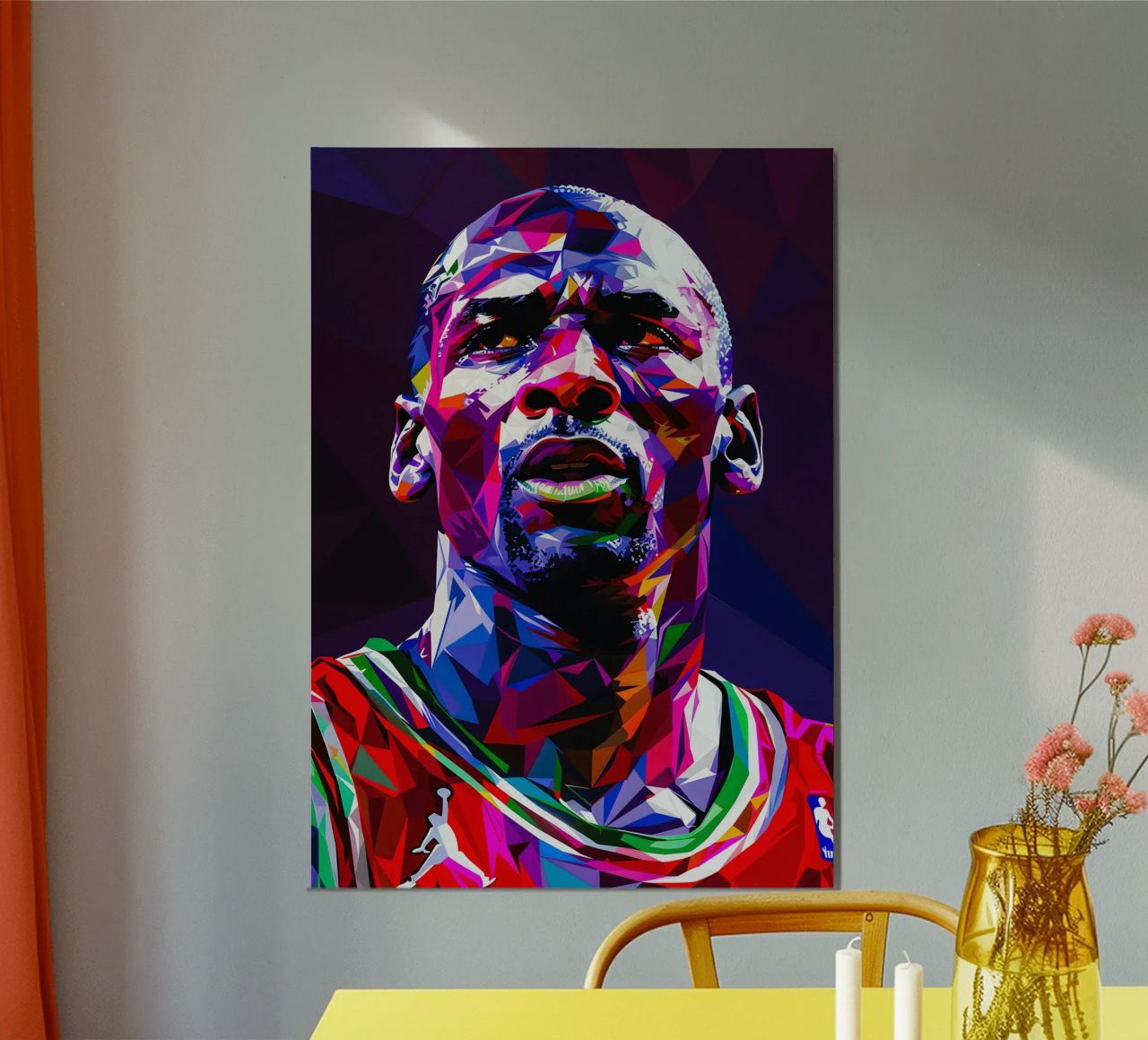 Michael Jordan poster by HopeStudio