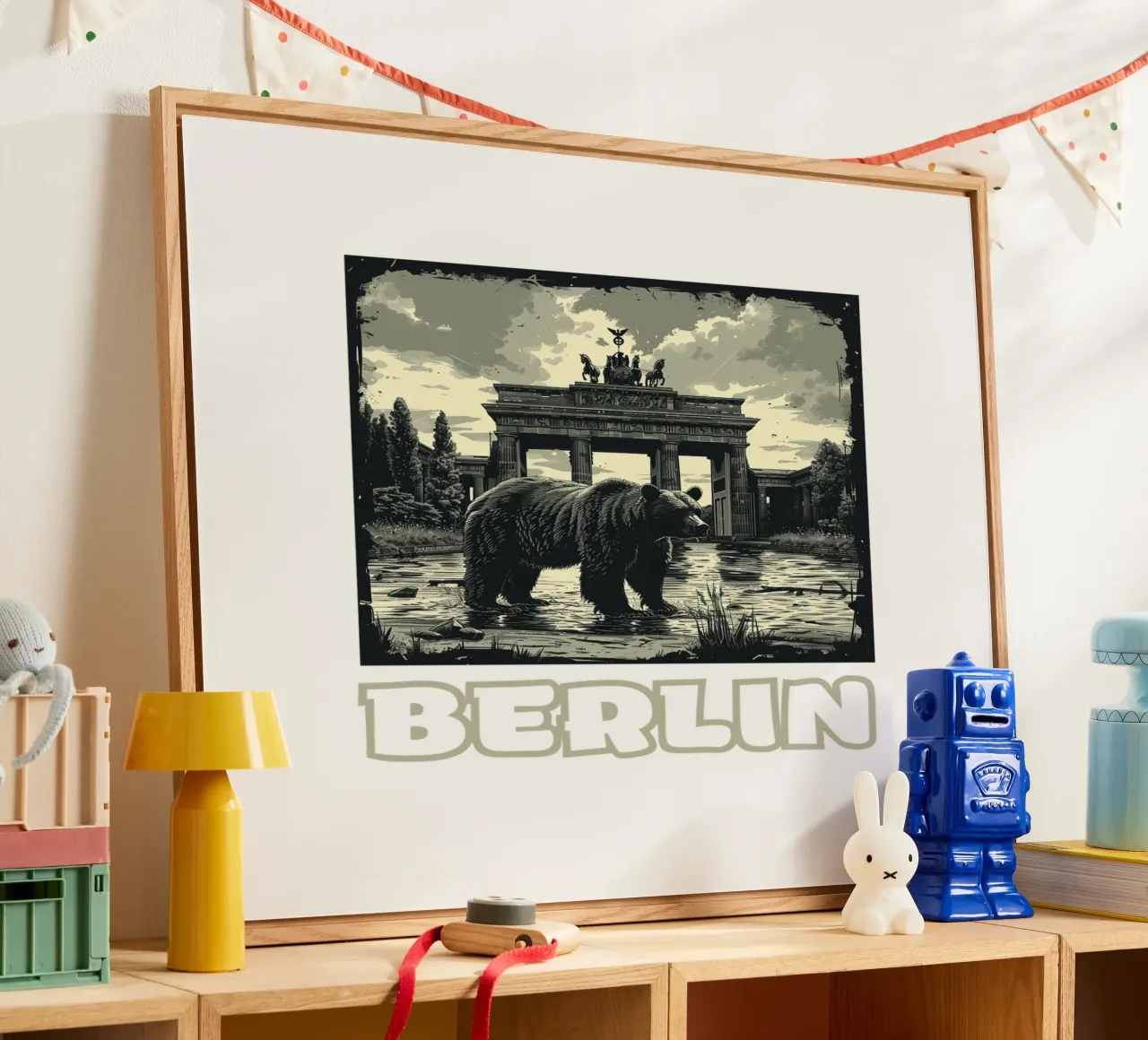 Berlin - Metropolis of Memories plexiglass da Nikis Art Studio