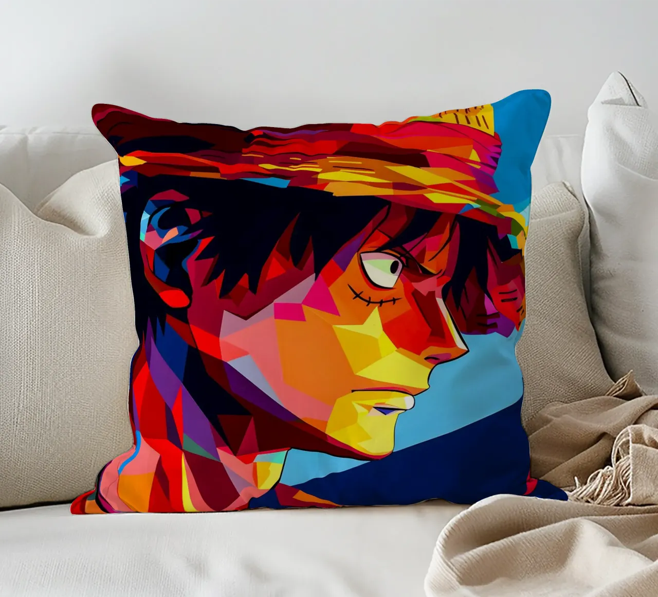monkey d luffy cuscino da HopeStudio