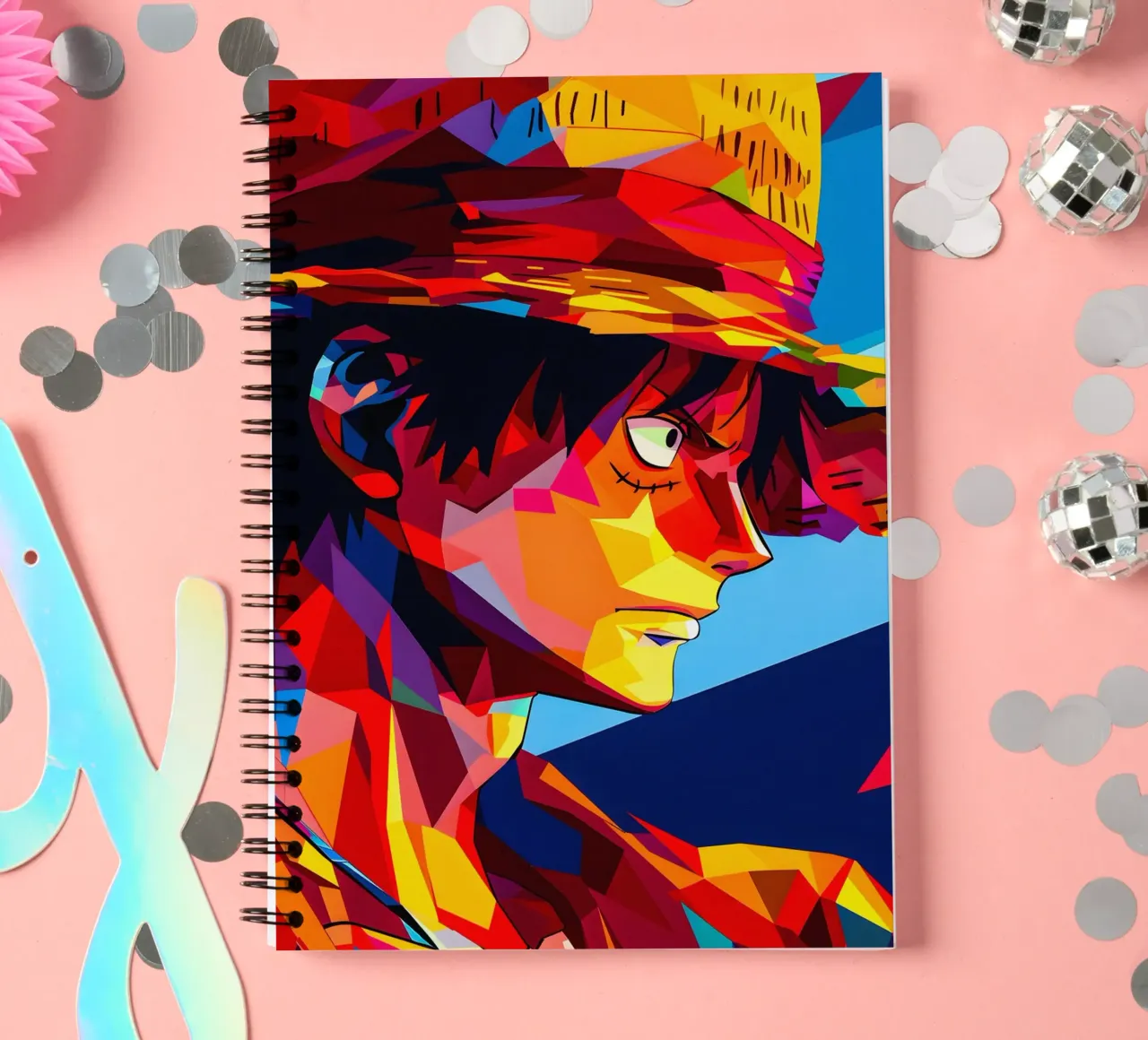 monkey d luffy spiral notebook by HopeStudio