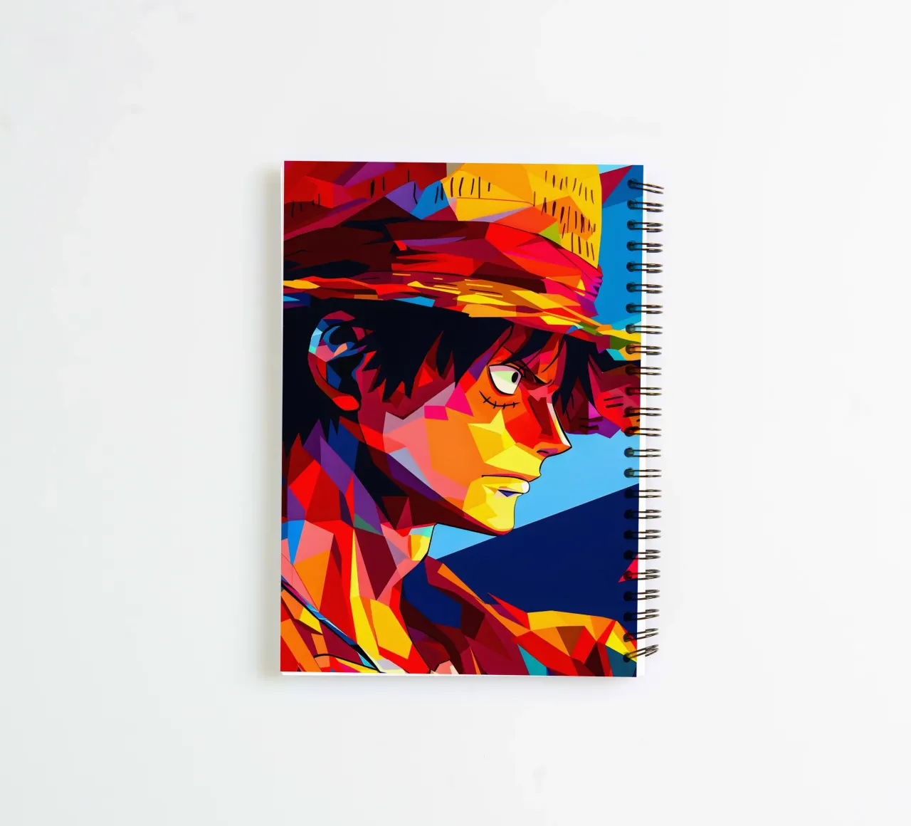 monkey d luffy spiral notebook by HopeStudio