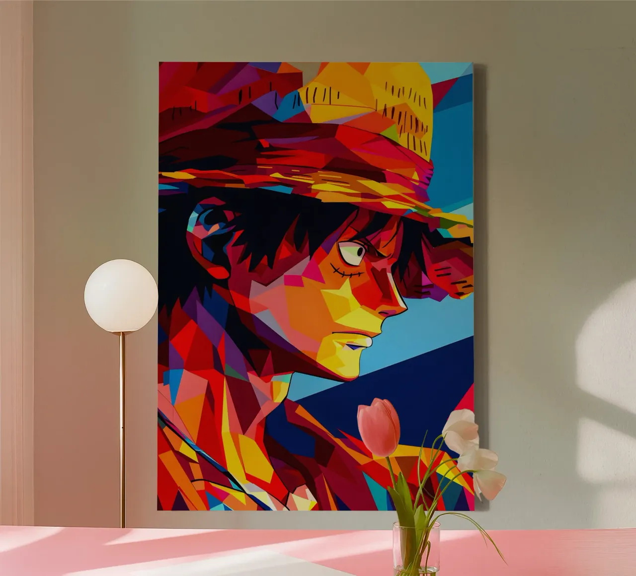 monkey d luffy tela da HopeStudio