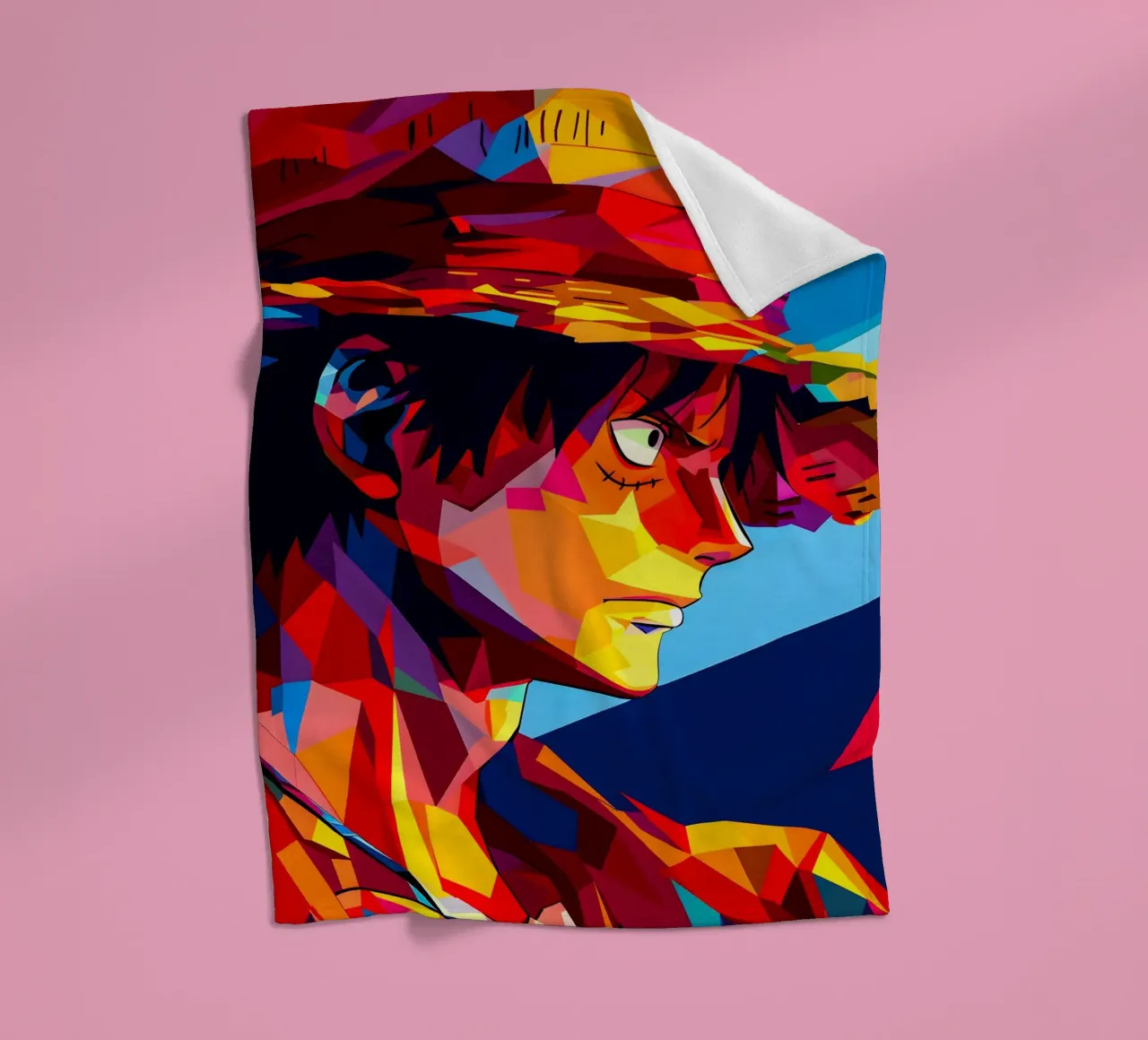 monkey d luffy coperta in pile da HopeStudio