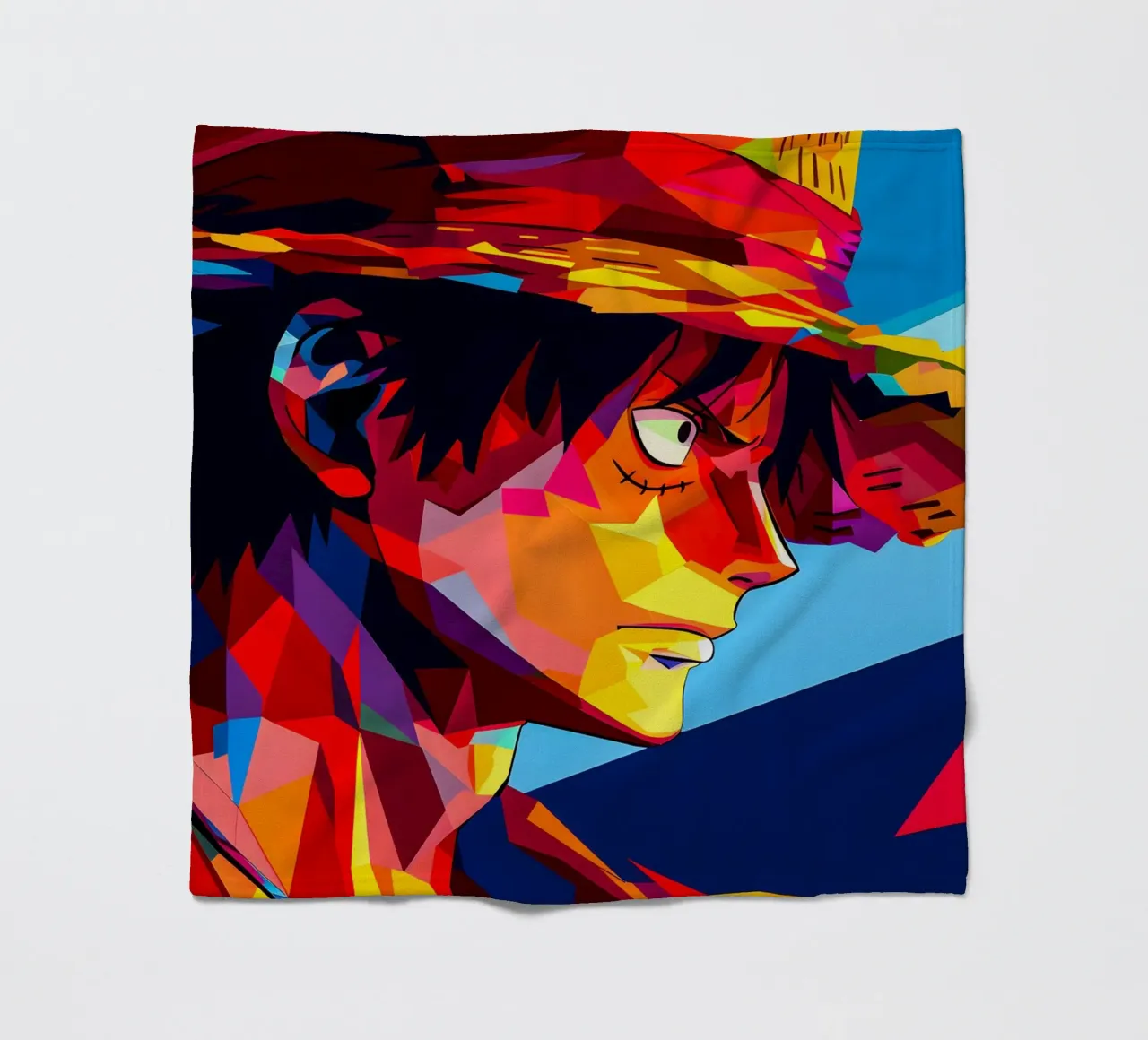 monkey d luffy coperta in pile da HopeStudio