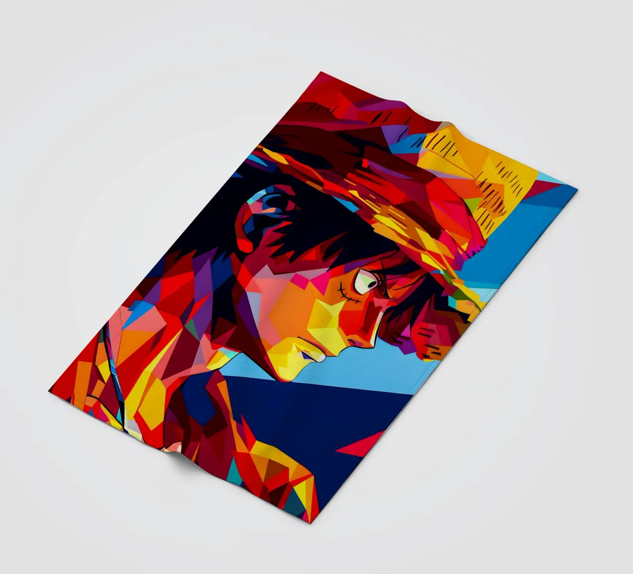 monkey d luffy coperta in pile da HopeStudio