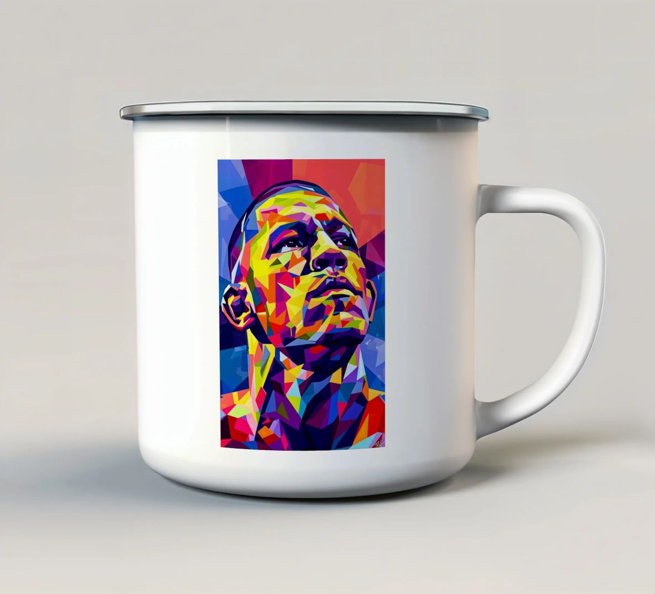 Nate Diaz UFC tazza in smalto da HopeStudio