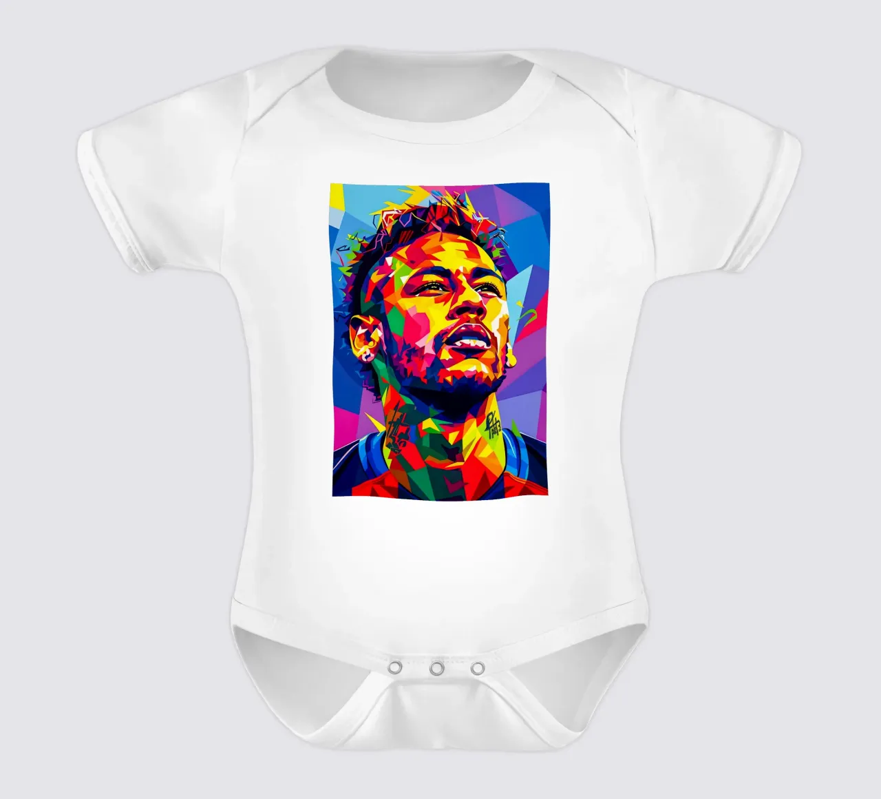 Neymar body neonato maniche corte da HopeStudio