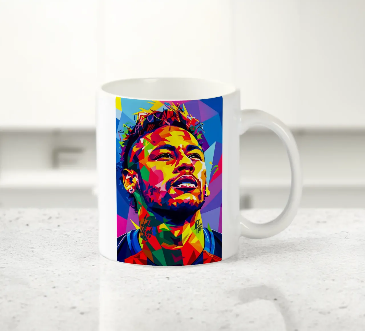 Neymar tazza in ceramica da HopeStudio