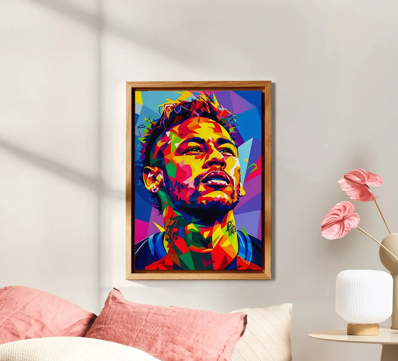 Neymar alluminio dibond da HopeStudio