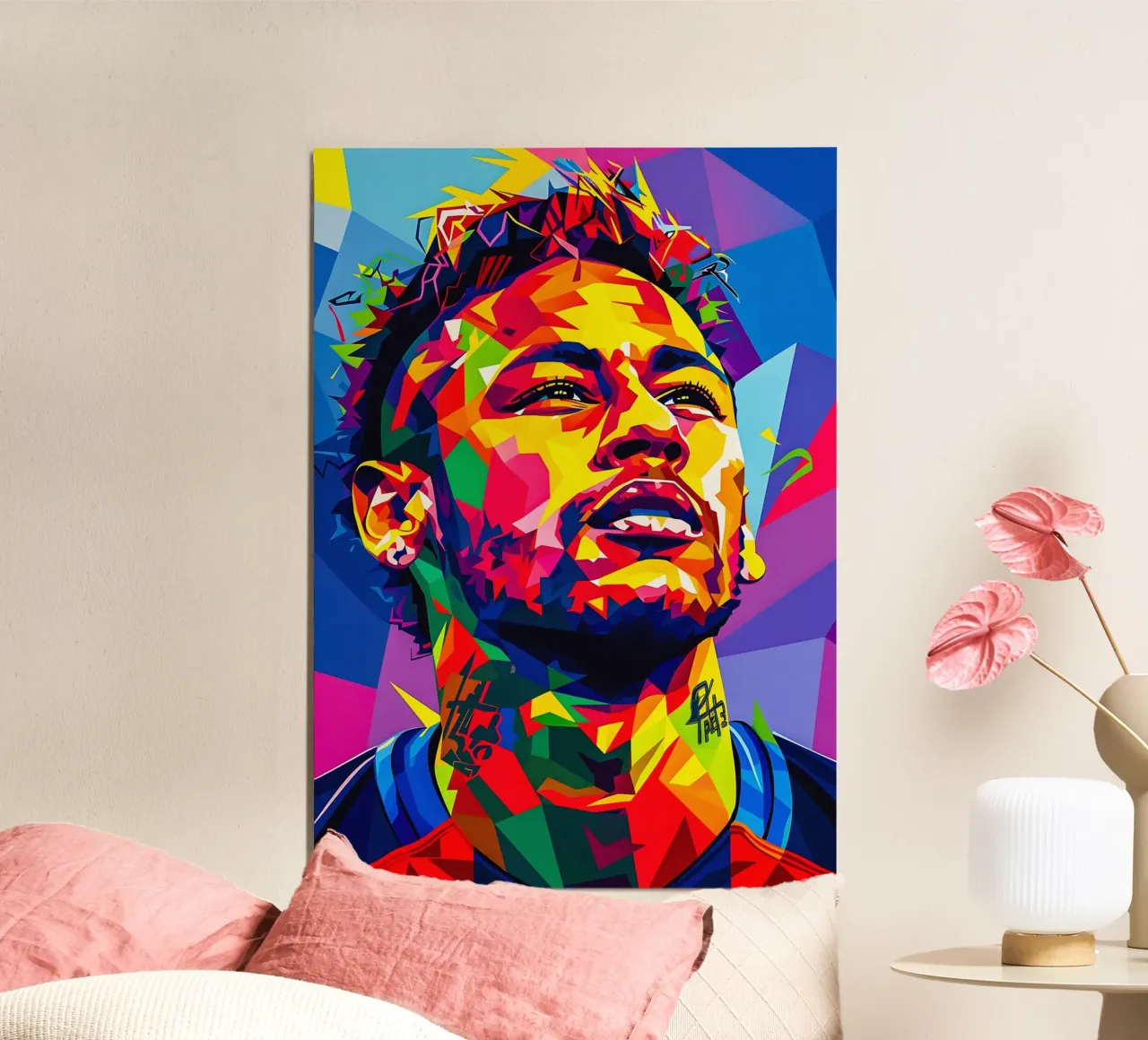 Neymar alluminio dibond da HopeStudio