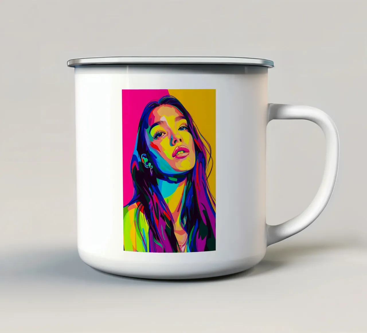 Olivia Rodrigo tazza in smalto da HopeStudio