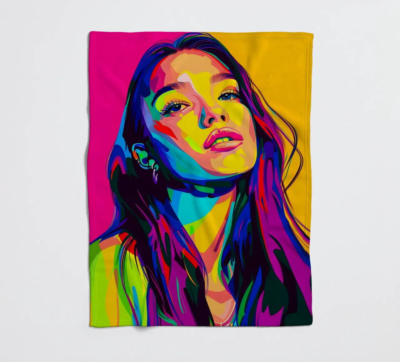 Olivia Rodrigo coperta in pile da HopeStudio