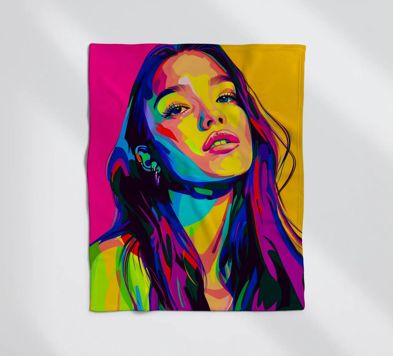 Olivia Rodrigo coperta in pile da HopeStudio