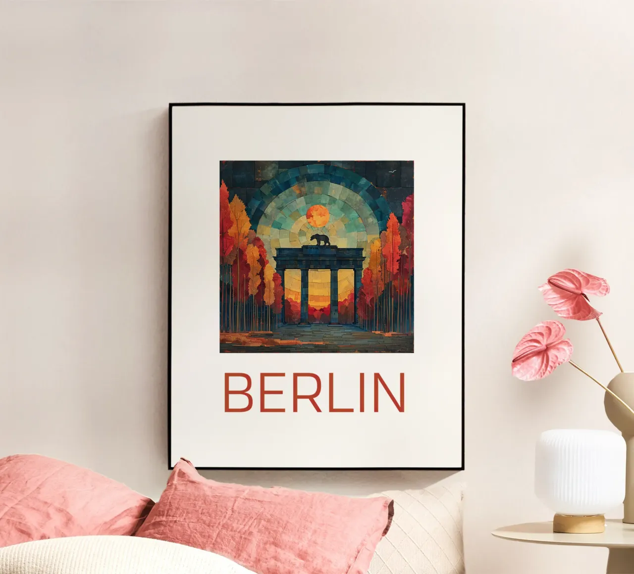 Berlin plexiglas de Nikis Art Studio