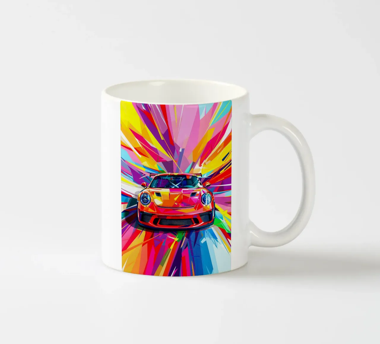 Porsche 911 Gt3 RS tazza in ceramica da HopeStudio