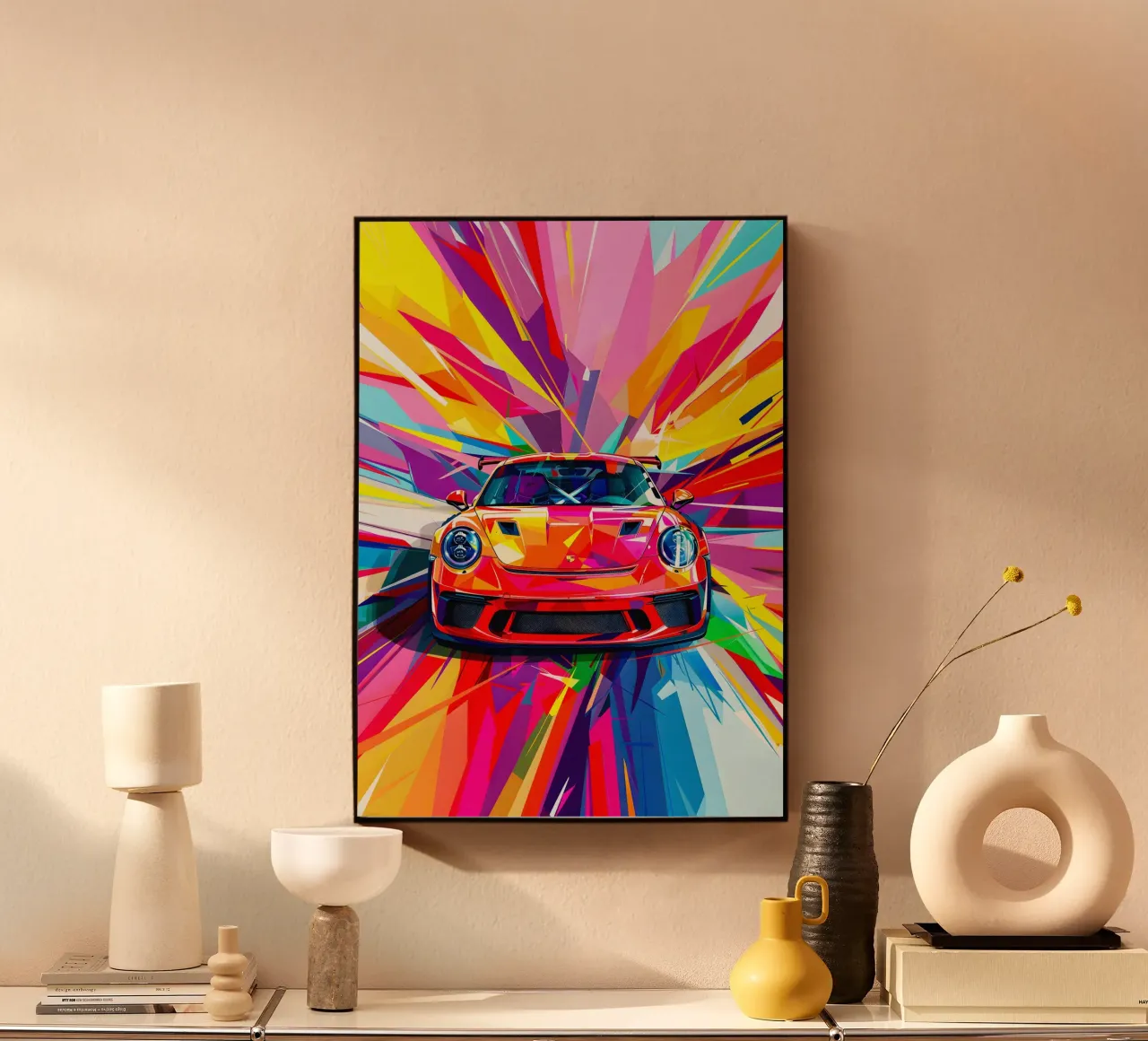 Porsche 911 Gt3 RS alluminio dibond da HopeStudio