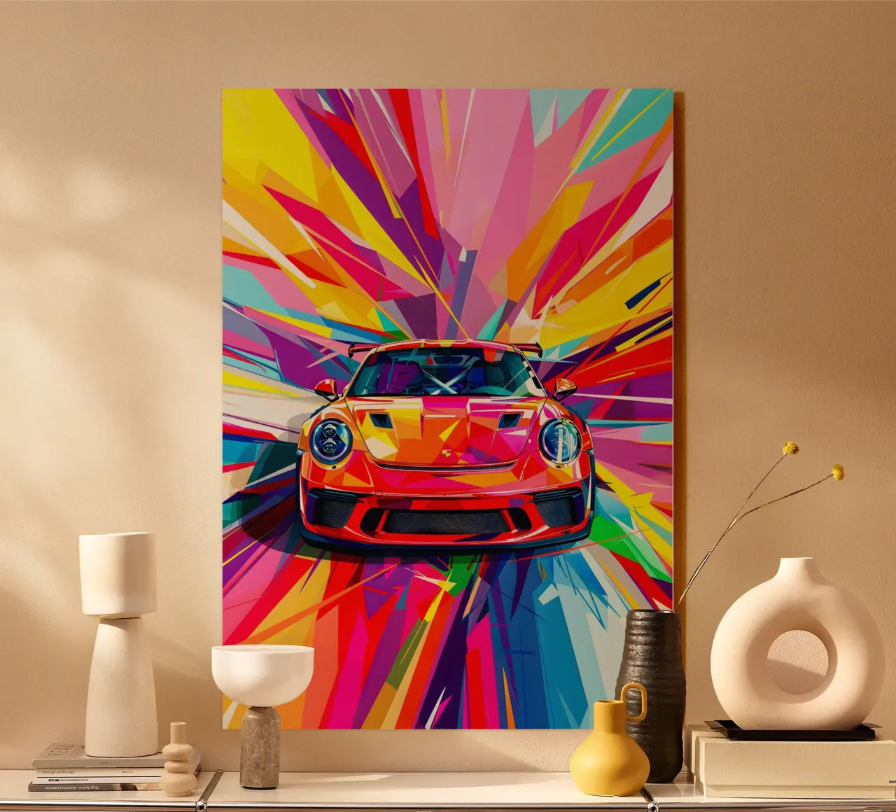 Porsche 911 Gt3 RS alluminio dibond da HopeStudio