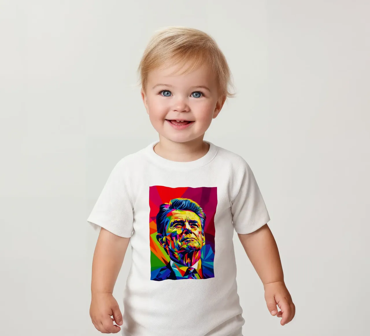 Ronald Reagan maglietta neonato da HopeStudio