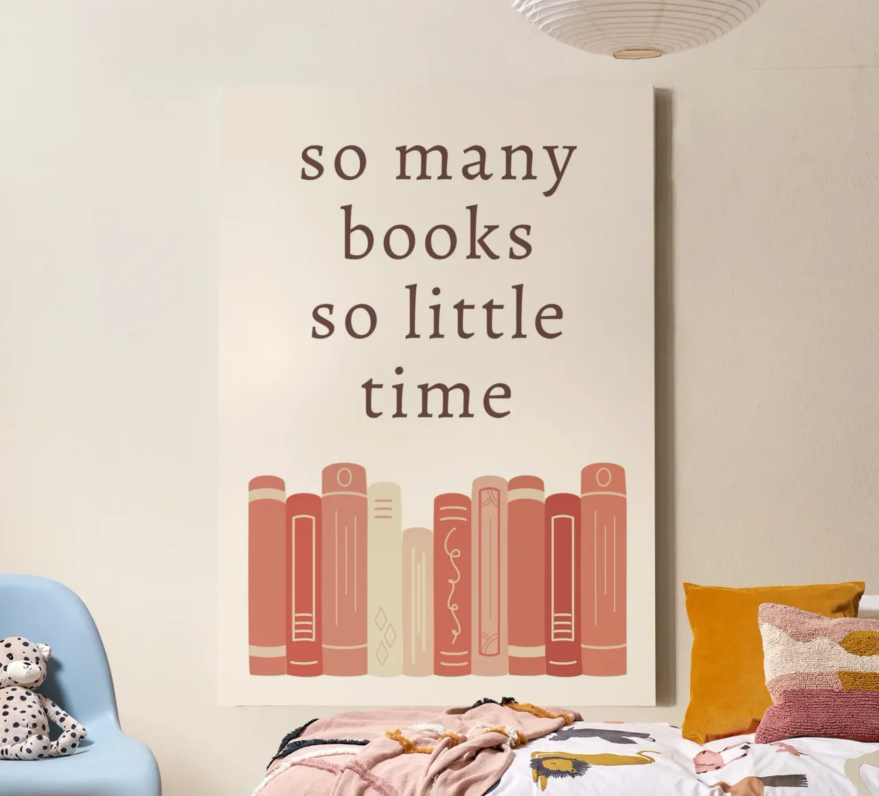 So many books so little time, Book lover,book quotes canvas by pdigitalprints