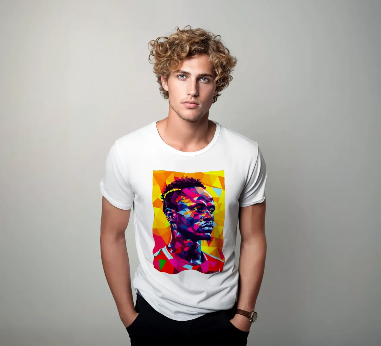 Sadio Mane t-shirt da HopeStudio