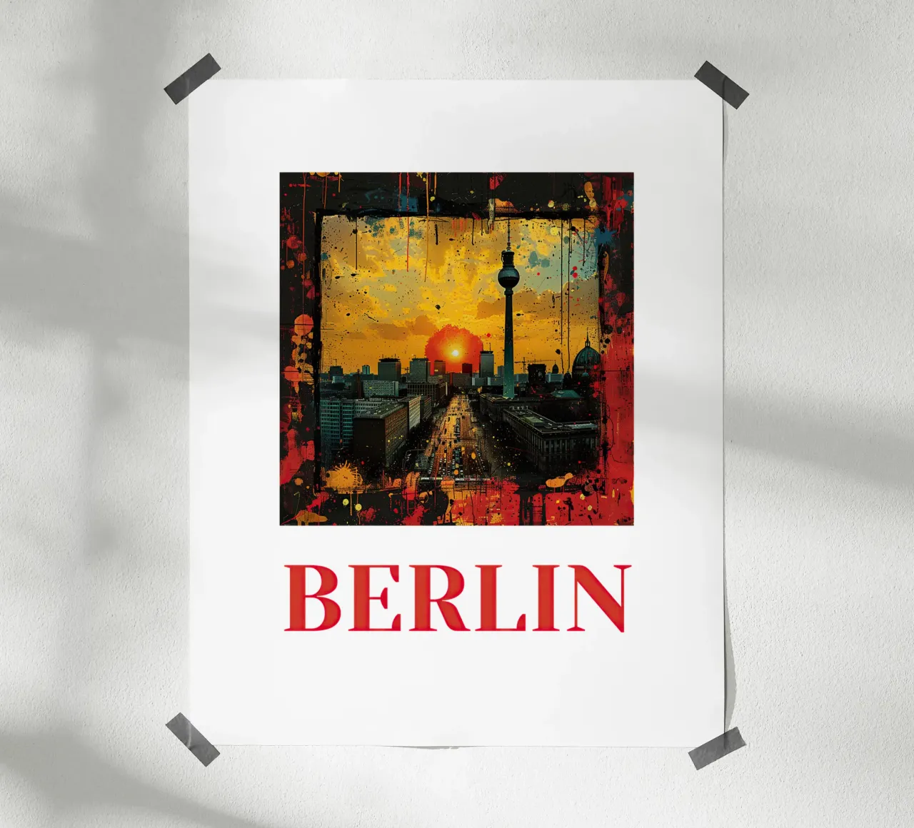 Berlin poster da Nikis Art Studio
