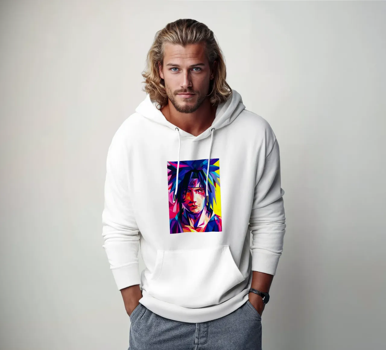 sasuke felpa con cappuccio da HopeStudio