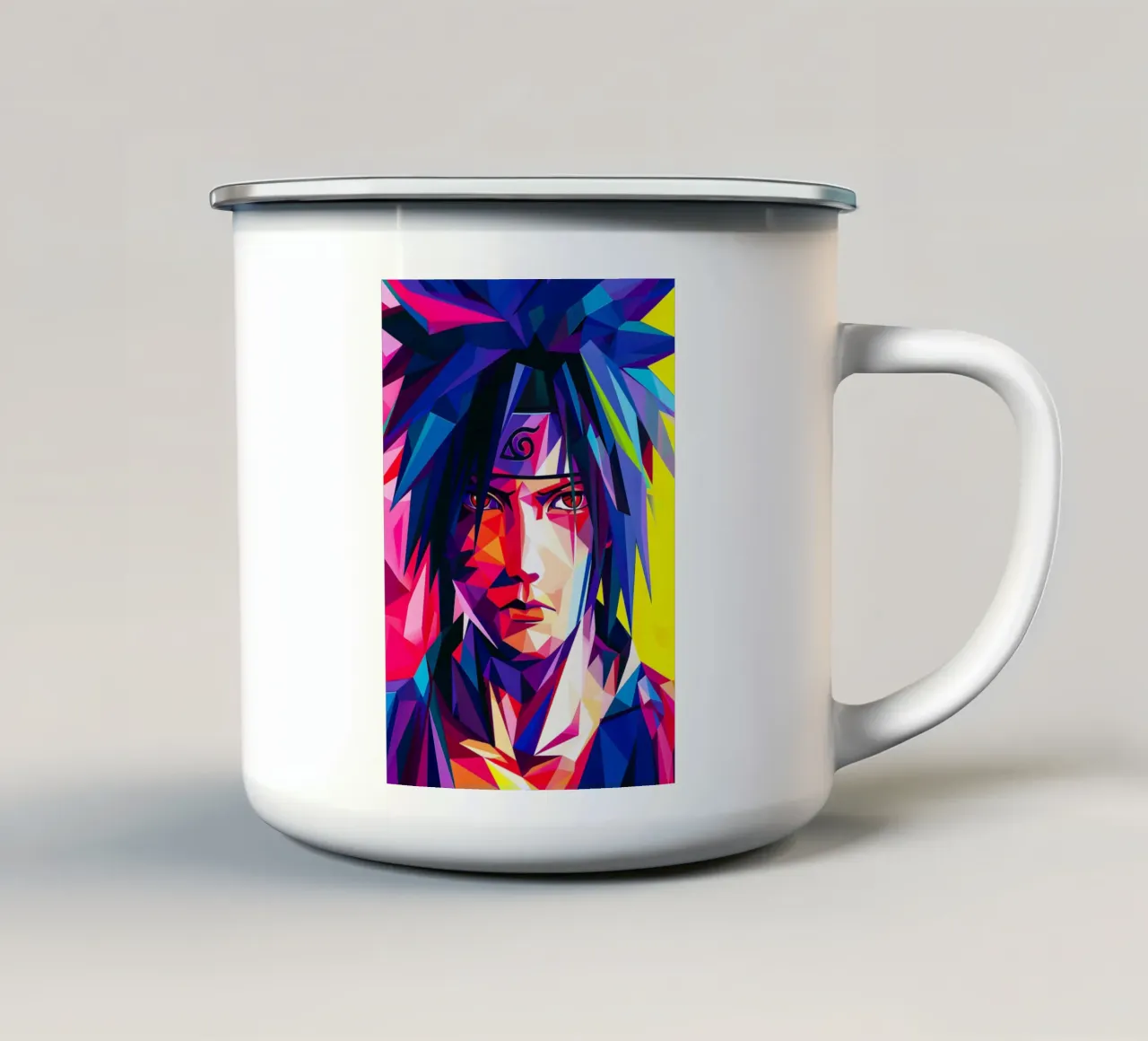 sasuke tazza in smalto da HopeStudio