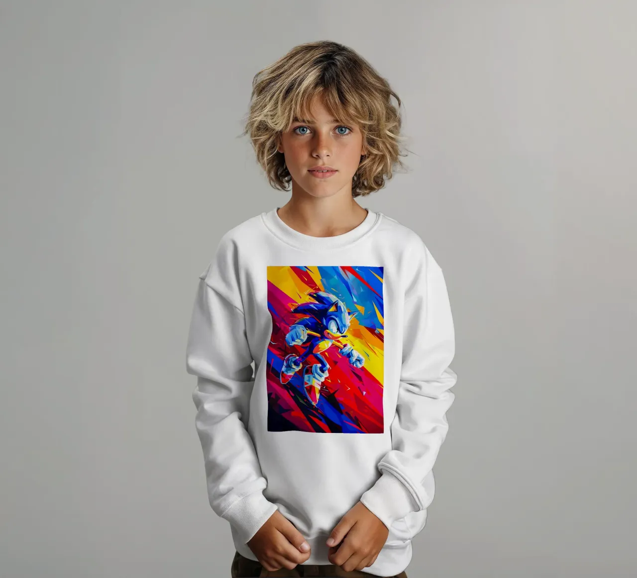 Sonic felpa bambino da HopeStudio