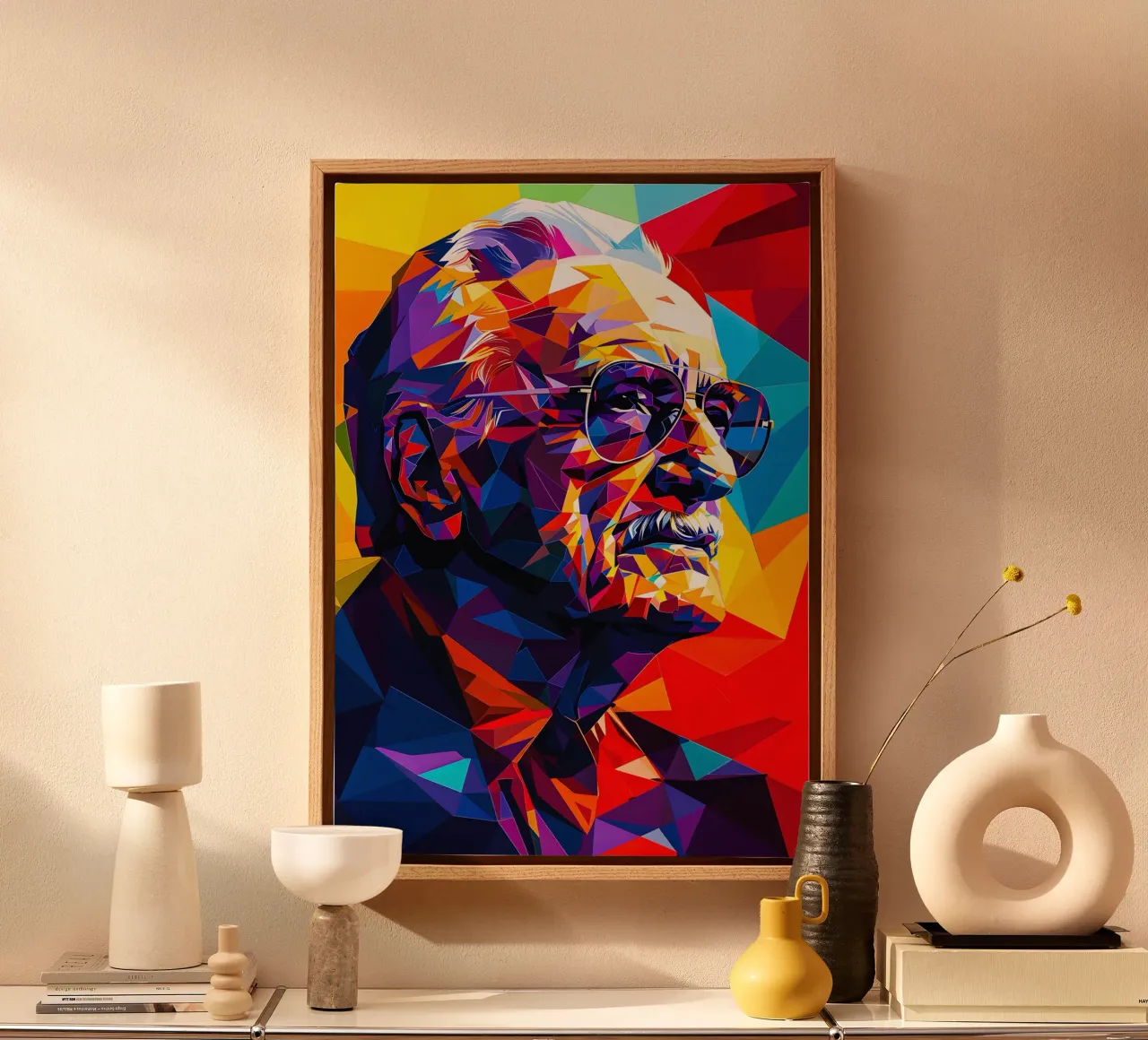 Stan Lee canvas by HopeStudio