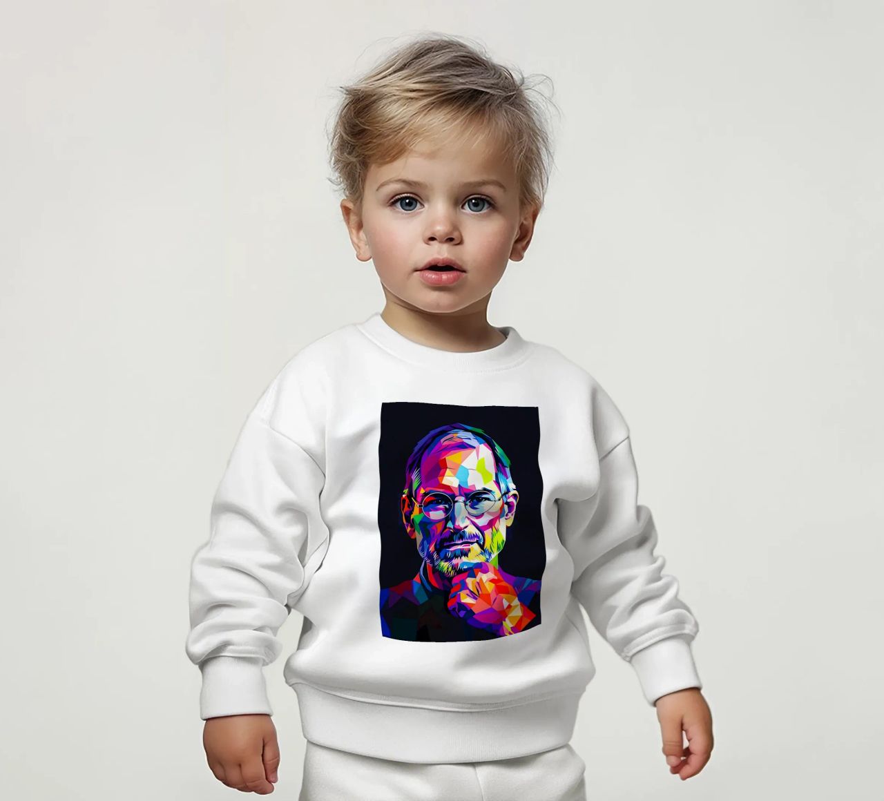 Steve Jobs felpa neonato da HopeStudio