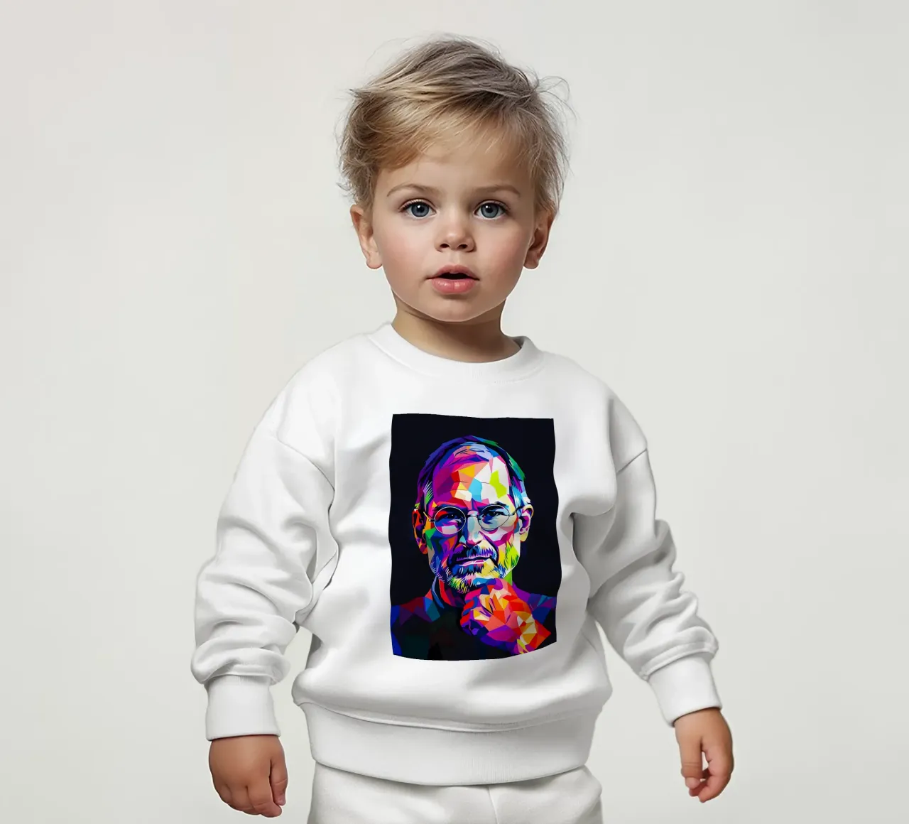 Steve Jobs sudadera de bebé de HopeStudio