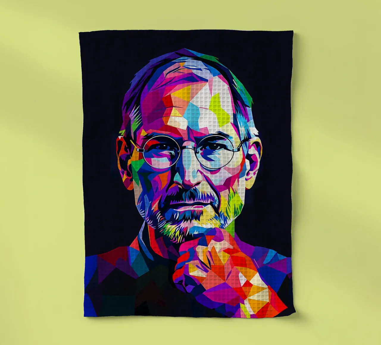 Steve Jobs canovaccio da cucina da HopeStudio