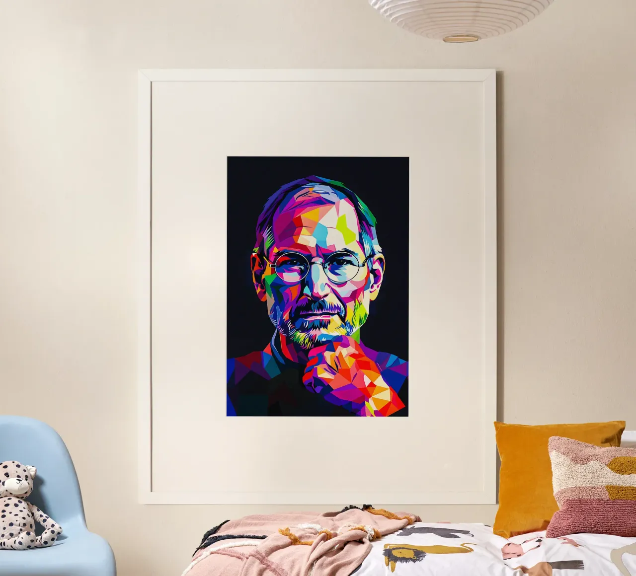 Steve Jobs poster da HopeStudio
