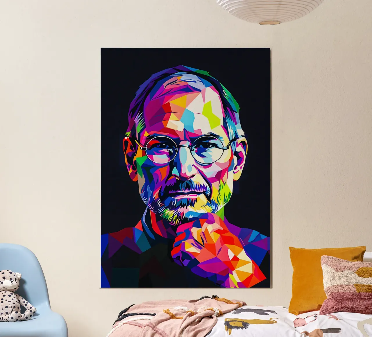 Steve Jobs poster da HopeStudio