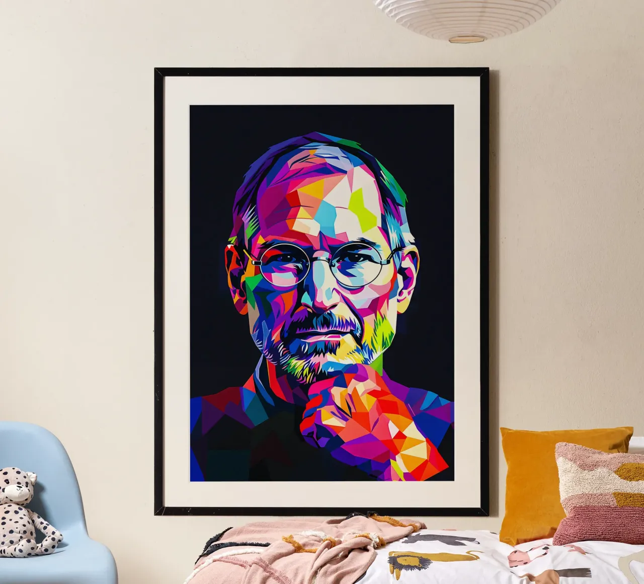 Steve Jobs poster da HopeStudio