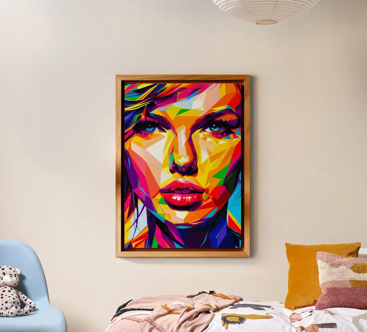 Taylor Swift alluminio dibond da HopeStudio