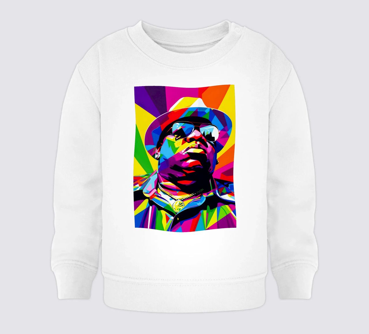 The Notorious B.I.G. felpa neonato da HopeStudio