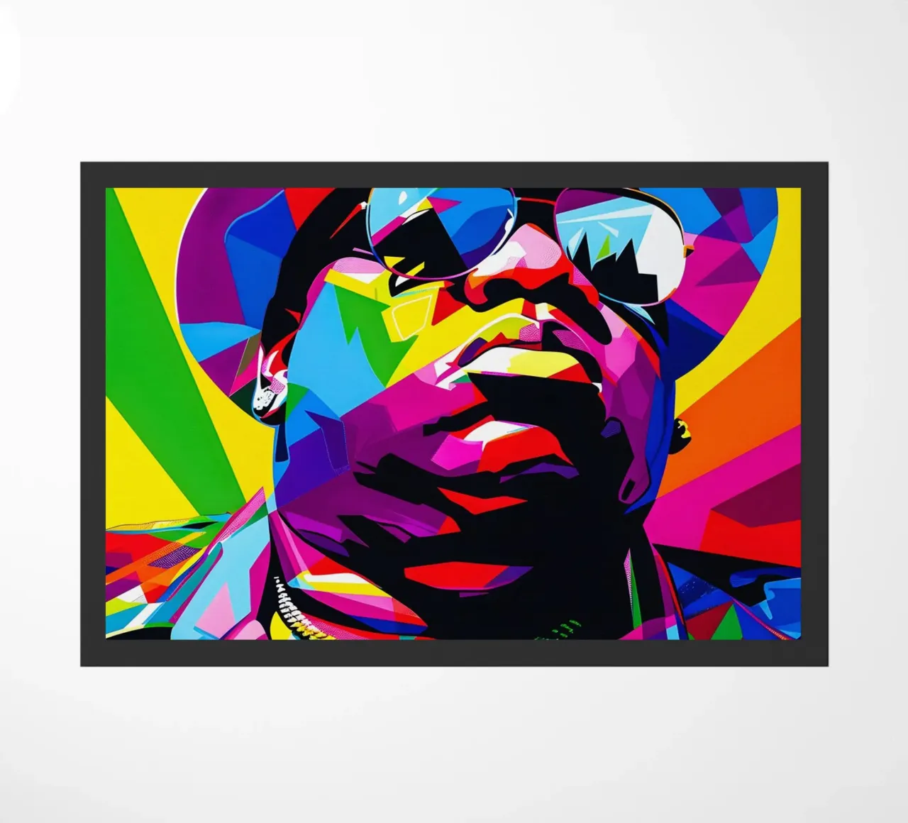 The Notorious B.I.G. felpudo de HopeStudio