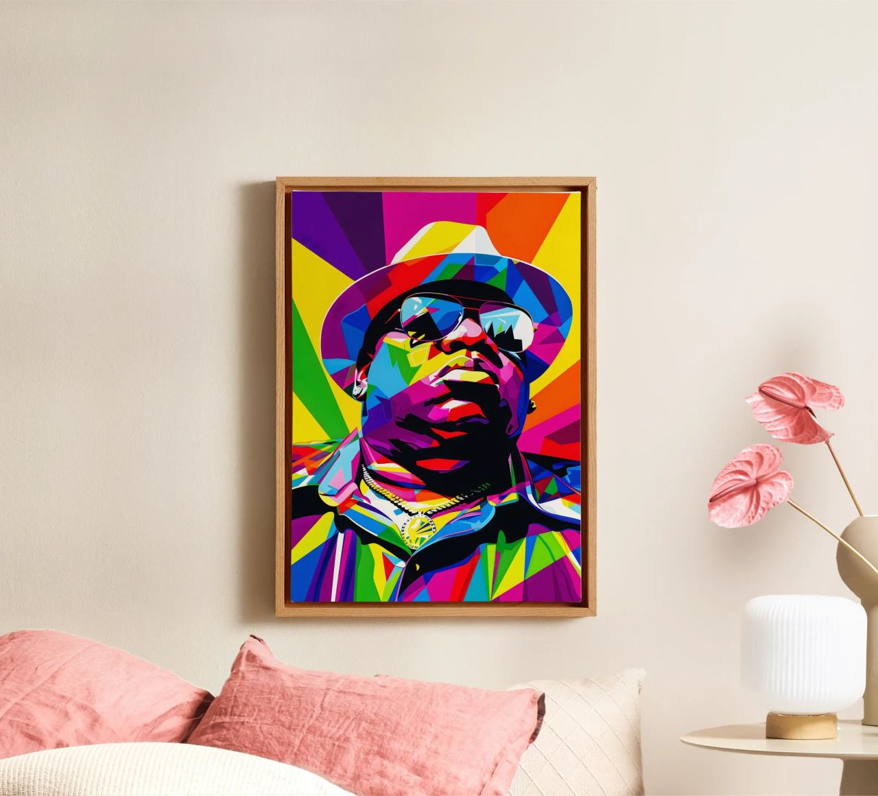 The Notorious B.I.G. canvas by HopeStudio