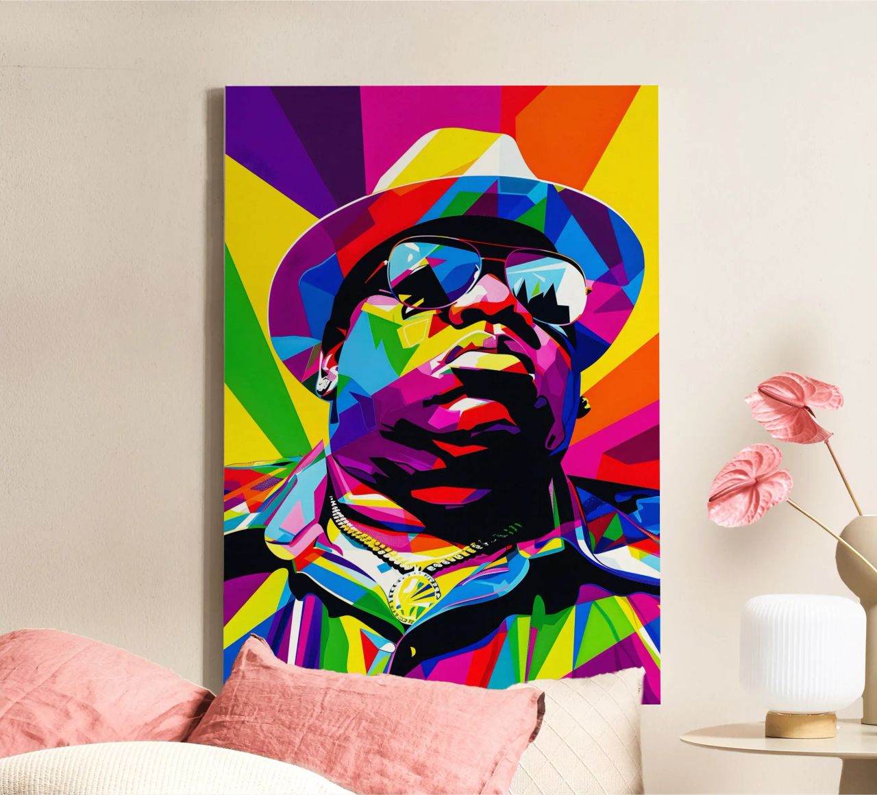 The Notorious B.I.G. canvas by HopeStudio