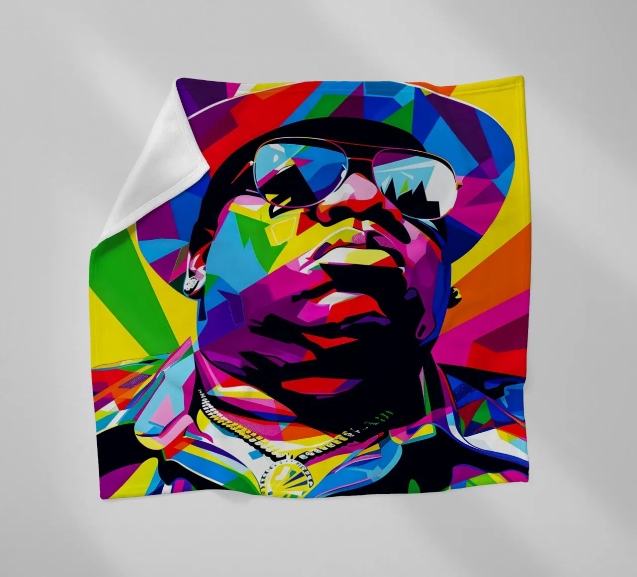 The Notorious B.I.G. coperta in pile da HopeStudio