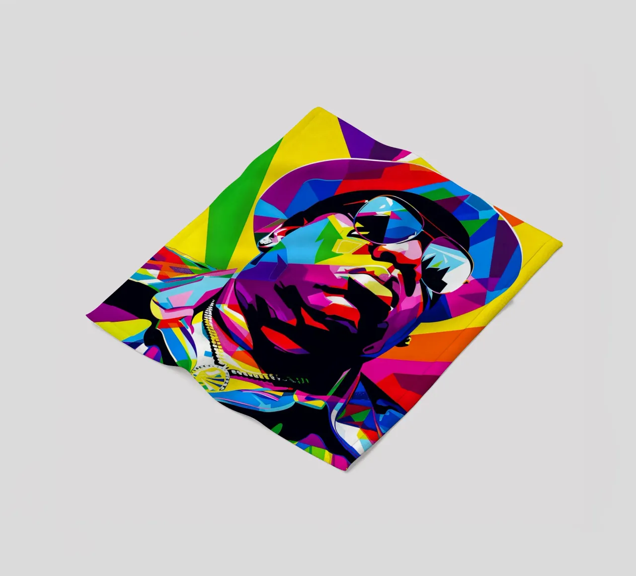The Notorious B.I.G. coperta in pile da HopeStudio
