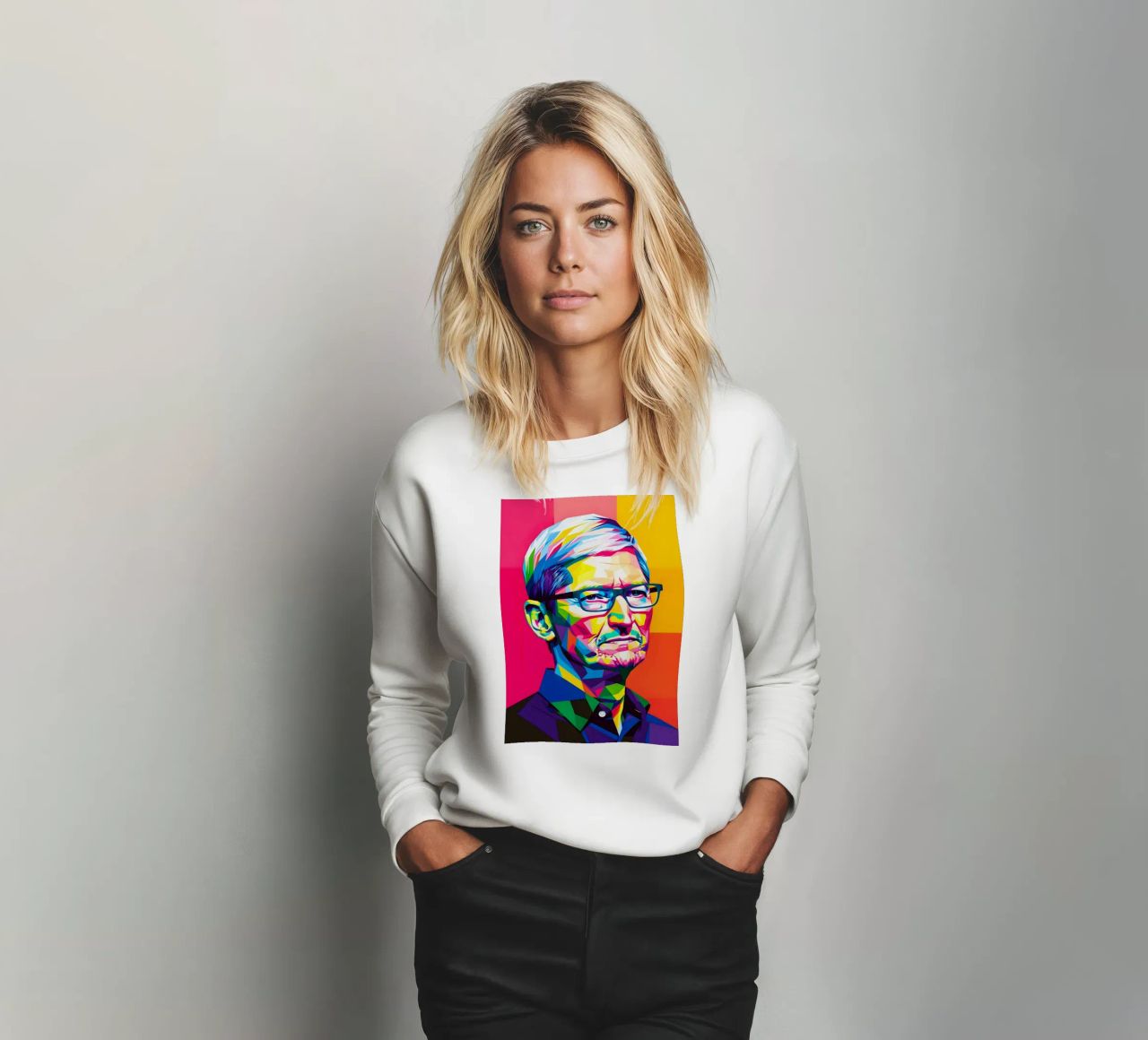 Tim Cook felpa da HopeStudio