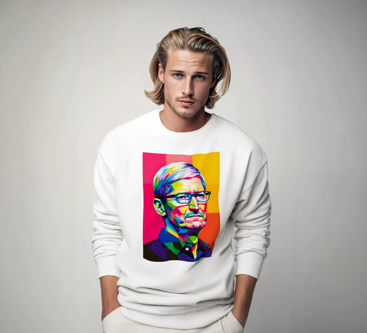 Tim Cook sudadera de HopeStudio
