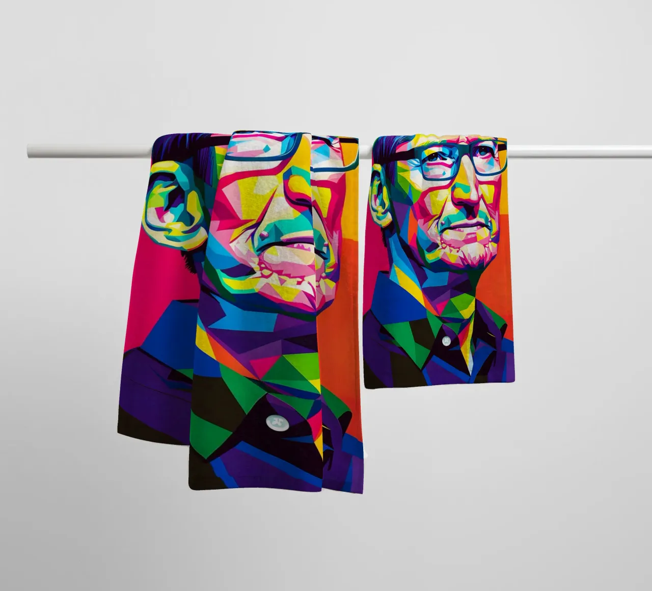Tim Cook asciugamano da bagno da HopeStudio